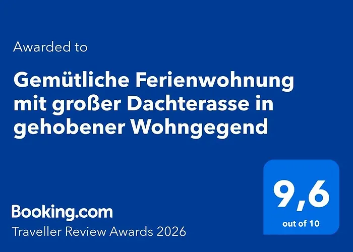 Gemuetliche Mit Grosser Dachterasse In Gehobener Wohngegend Appartamento